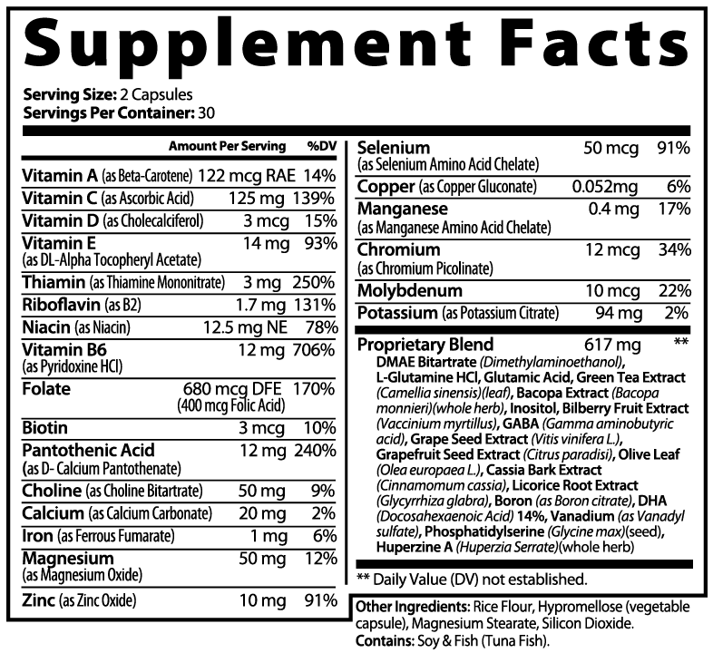 Focus Plus - Brain & Focus Formula